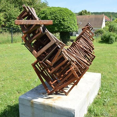 Port-Mort Gite Dans Parc De Sculptures - Gite "Pondichery" מראה חיצוני תמונה
