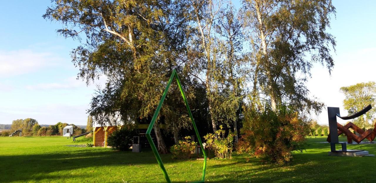 Port-Mort Gite Dans Parc De Sculptures - Gite "Pondichery" מראה חיצוני תמונה