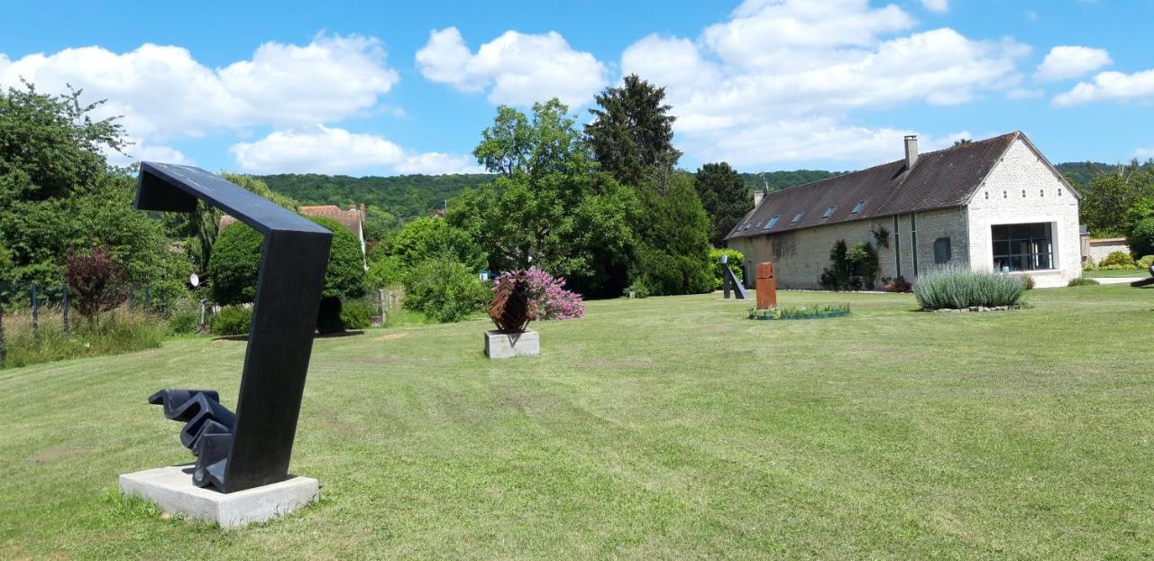 Port-Mort Gite Dans Parc De Sculptures - Gite "Pondichery" מראה חיצוני תמונה