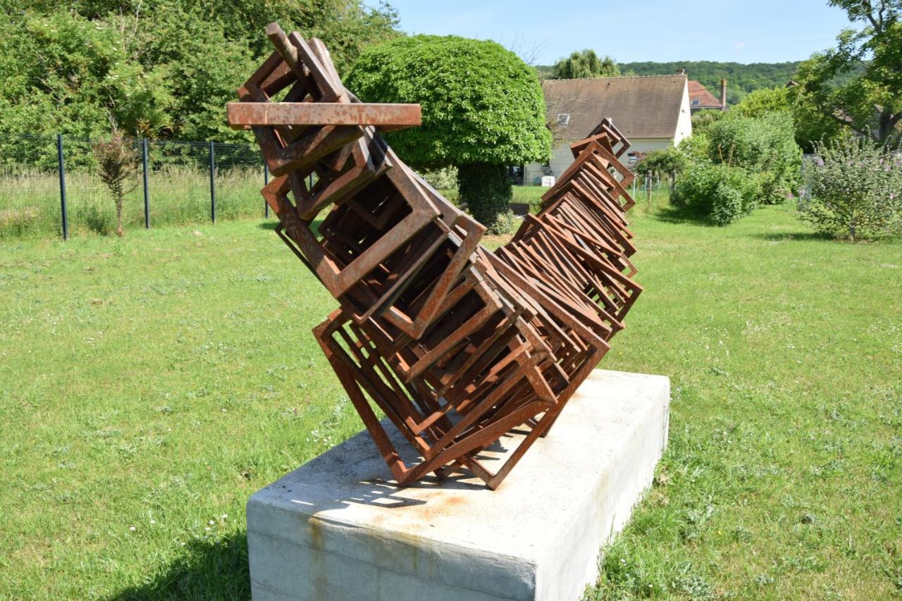 Port-Mort Gite Dans Parc De Sculptures - Gite "Pondichery" מראה חיצוני תמונה